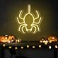 Light Up Your Halloween Festivities with the Spider Halloween Neon Sign - Perfect for Home, Bars, and Hauntingly Stylish Events!