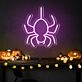 Light Up Your Halloween Festivities with the Spider Halloween Neon Sign - Perfect for Home, Bars, and Hauntingly Stylish Events!