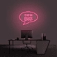 Think Big' Neon Sign