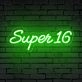 Brighten Up Every Celebration - Super Number Personalized Neon Birthday Sign for Home, Bars, and Special Events