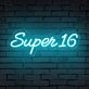 Brighten Up Every Celebration - Super Number Personalized Neon Birthday Sign for Home, Bars, and Special Events