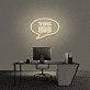 Think Big' Neon Sign