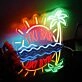 Brighten Your Beach Themed Tiki Bar, Summer Parties, and Wedding Receptions with the Tiki Bar Words Beach Theme Neon Sign.