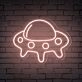 Brighten Your Kid's Room or Add Flair to Theme Parties with the Ufo Cute Space Neon Sign.