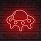 Brighten Your Kid's Room or Add Flair to Theme Parties with the Ufo Cute Space Neon Sign.