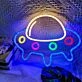 Brighten Your Kid's Room or Add Flair to Theme Parties with the Ufo Cute Space Neon Sign.