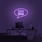 Think Big' Neon Sign