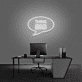 Think Big' Neon Sign