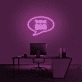 Think Big' Neon Sign