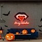 Add Romantic Ambiance to Your Living Room, Wedding, or Valentine's Day Celebration with Be My Valentine Led Uv Neon Sign Wall Art.