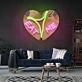 Elevate your space with Eat Me Led Uv Neon Sign: Perfect for Home Decor, Bars, and Trendy Office Settings