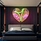 Elevate your space with Eat Me Led Uv Neon Sign: Perfect for Home Decor, Bars, and Trendy Office Settings