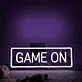 Game On Neon Sign