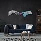 Brighten Your Space: Hand Love Led Uv Neon Sign for Romantic Ambiance in Living Rooms, Bars, and Weddings