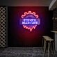 Revamp Your Space with Man Cave Christmas Gift Sign Lights Led UV Neon Sign - Ideal for Home Decor, Office Vibes, and Bar Ambiance.