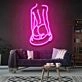 Add a Sultry Glow to Your Bedroom, Bar, or Party Ambiance with Sexy Body Led Uv Neon Sign Above Bed Decor.