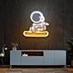 Brighten up your bar, office, or gaming room with the unique Skateboard Astronaut Custom Space Man Custom Led Uv Neon Signs.