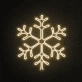 Snowflake Neon Sign