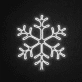 Snowflake Neon Sign