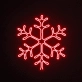 Snowflake Neon Sign
