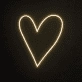 Children Heart Neon Sign