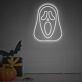 Elevate Your Halloween Ambiance or Theme Parties with the Ghostmask From Scream LED Neon Sign.
