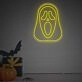Elevate Your Halloween Ambiance or Theme Parties with the Ghostmask From Scream LED Neon Sign.