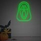 Elevate Your Halloween Ambiance or Theme Parties with the Ghostmask From Scream LED Neon Sign.
