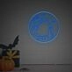 Spookify Your Space: Halloween Cat With Knife LED Neon Sign for Home, Office, and Themed Parties