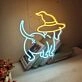 Bring Spooky Fun to Your Home, Office, or Halloween Party with the Halloween Dachshund Butt LED Neon Sign