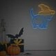 Bring Spooky Fun to Your Home, Office, or Halloween Party with the Halloween Dachshund Butt LED Neon Sign