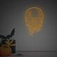 Brighten Your Halloween Celebrations and Themed Parties with the Halloween Melting Skull Head LED Neon Sign