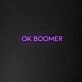Ok Boomer Neon Sign