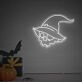 Add a Spooky Glow to Your Halloween Celebrations and Themed Parties with the Halloween Skull Head With Magic Hat LED Neon Sign.
