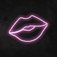 Kiss Neon Sign
