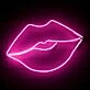 Kiss Neon Sign