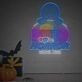 Elevate Your Movie Nights and Halloween Celebrations with the Horror Movie Time With Ghost Face LED Neon Sign.