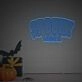 Brighten Up Your Bar, Halloween Party, or Home with the Melting Spooky Vibes LED Neon Sign.