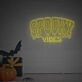 Brighten Up Your Bar, Halloween Party, or Home with the Melting Spooky Vibes LED Neon Sign.