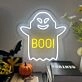 Elevate Your Home, Office, or Halloween Party Ambiance with the Soaring Boo Ghost LED Neon Sign.