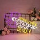 Enhance Your Halloween Bash or Themed Bar Ambiance with the Spooky Cute And Deadly Knife LED Neon Sign.