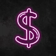 Dollar Neon Sign