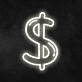 Dollar Neon Sign