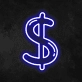 Dollar Neon Sign