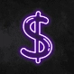 Dollar Neon Sign