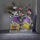 Brighten Your Festive Season: Christmas Street Scene LED Neon Sign for Home, Holiday Parties, and Storefronts Decorations