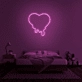 Melting Heart Neon Sign