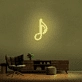 Music Note Neon Sign