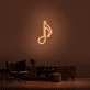 Music Note Neon Sign