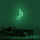 Music Note Neon Sign